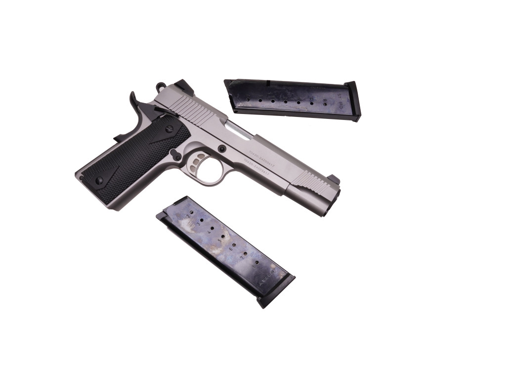 Tisas ZIG1911, .45 Acp, Stainless Steel